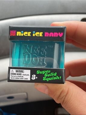 Needoh Nice Ice Baby Super Solid Squish! - Teal
